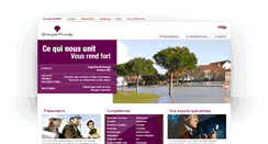 Desktop Screenshot of groupe-prunay.com